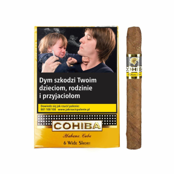 COHIBA WIDE SHORT 6`s
